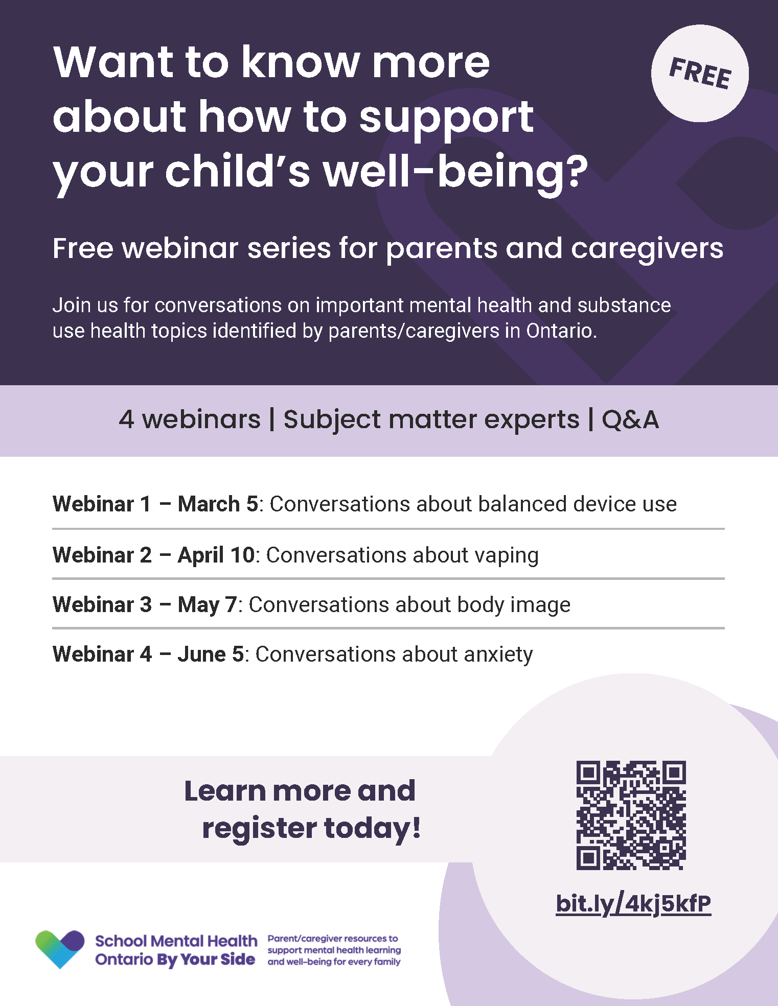 By Your Side webinar series spring 2026 Flyer (1)